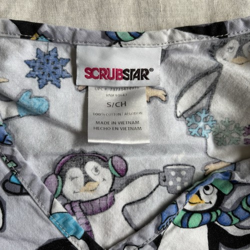 Lote de marcas mixtas/4 camisetas exfoliantes médicas dentales veterinarias talla pequeña para mujer - Imagen 9 de 15
