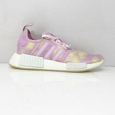 Adidas Girls NMD R1 HQ6184 Purple Running Shoes Sneakers Size 5