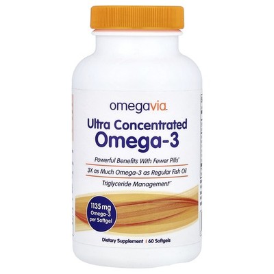 Ultra Concentrated Omega-3, 1,135 mg, 60 Softgels