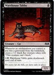 Warehouse Tabby #117 (Foil) - Wilds of Eldraine - MTG