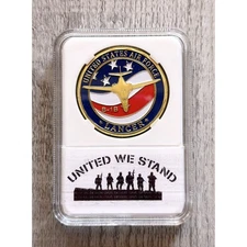 U S AIR FORCE B-1B Lancer Challenge Coin with case. Fast Shipping!