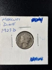 1927-D Mercury Dime F/VF – Large Dark Reverse Toning