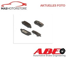 SATZ BREMSBELÄGE BREMSKLÖTZE ABE C25012ABE I FÜR CITROËN C4 AIRCROSS