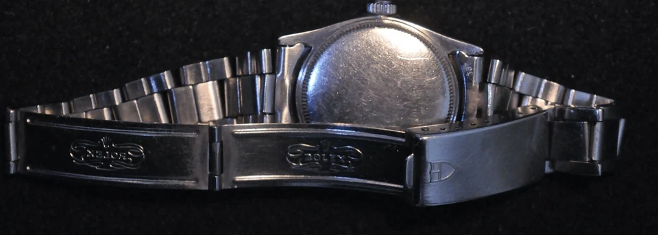 Rolex Oysterdate años 50 caja pequeña tamaño pulsera original reparado y funcionando Foto 2 de 4