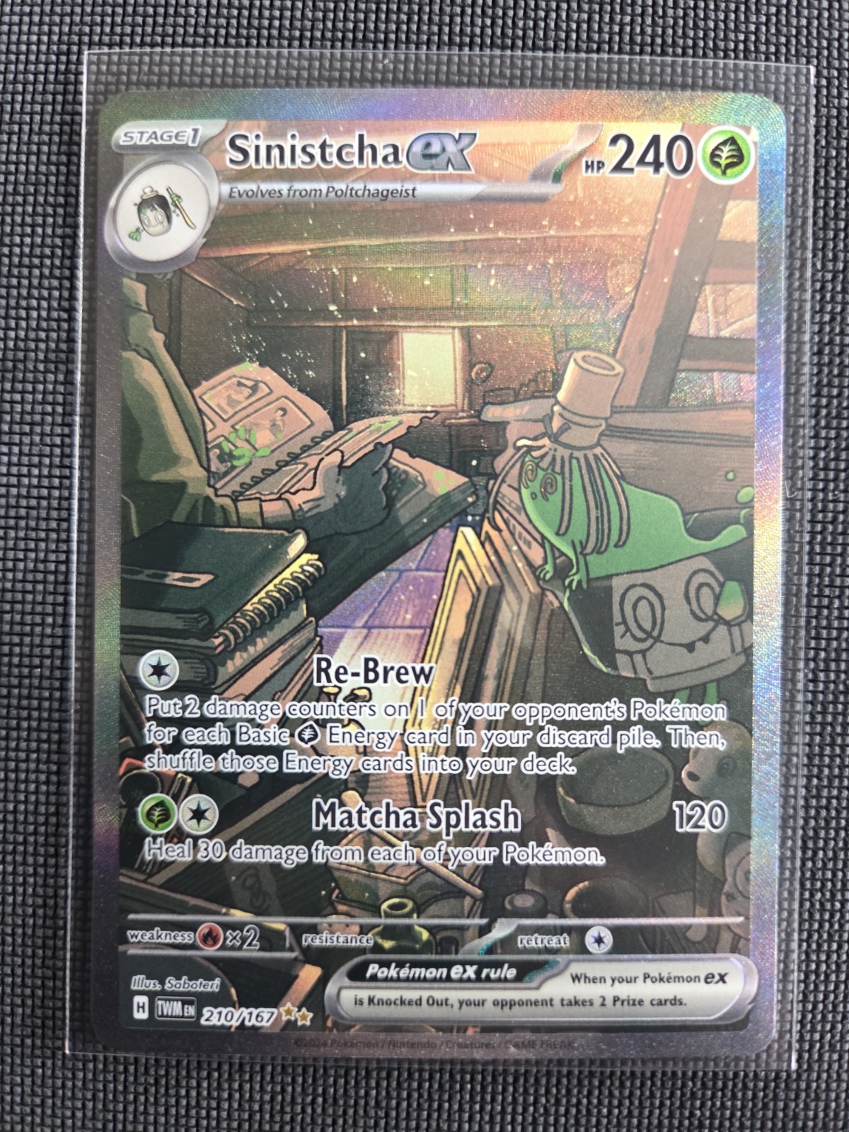 Sinistcha ex - 210/167 - SV06: Twilight Masquerade (TWM)