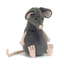 LACHLAN SAD RAT Plush Soft Stuffed Toy - Auth...