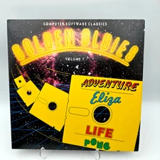 Golden Oldies Vol. 1 Commodore 64 – Complete in Box w/ Manual – Tested & Working