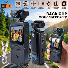 2K Handheld Vlogging Camera Wifi Pocket Action Camera Anti-Shake Video Camcorder