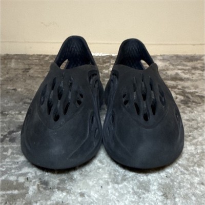 adidas Yeezy Foam Runner Black Rubber Slip-On Breathable Clog Shoes US 7 M