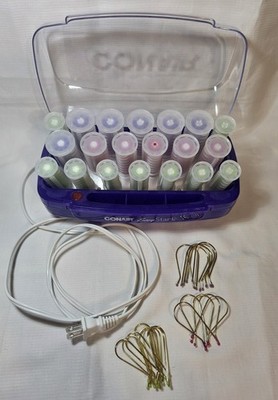 Conair Easy Start Electric Hot Roller Complete Set 3 sizes Model HS15R