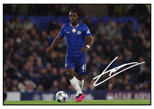 11164. Romeo Lavia Signed Pictures A4 Prints Chelsea Southampton Manchester City