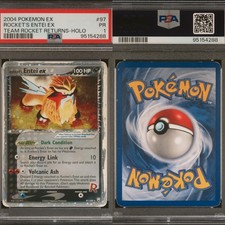🔥 PSA 1 ROCKET'S ENTEI EX HOLO RARE | TEAM ROCKET RETURNS 97/109 🔥 on eBay