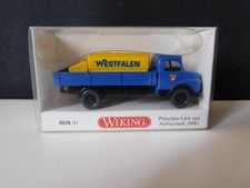 Wiking Modellfahrzeug 1:87, MB Pritschen-Lkw, Tank  Westfalen, Art. 043801, OVP