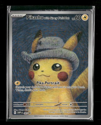 SV: Scarlet & Violet Promo Cards Pikachu with Grey Felt Hat #085