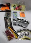 Job lot of Mixed FISHING Items including hooks lures bait etc