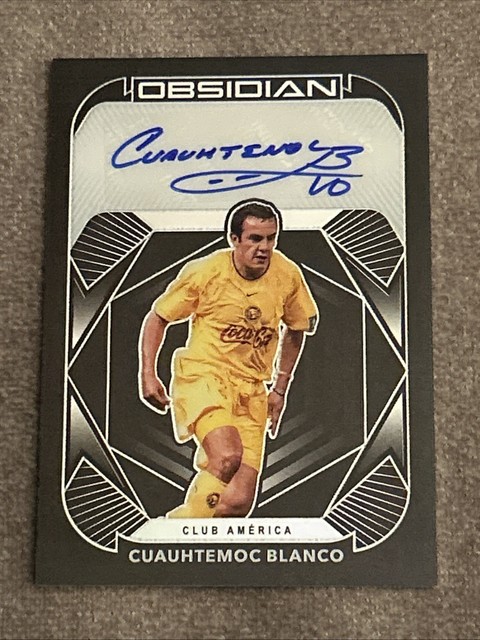 2020-21 PANINI OBSIDIAN OBSIDIAN ELECTRIC ETCH CUAUHTEMOC BLANCO AUTO /20 SSP