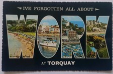 Vintage Torquay Devon Postcard - ET.5694