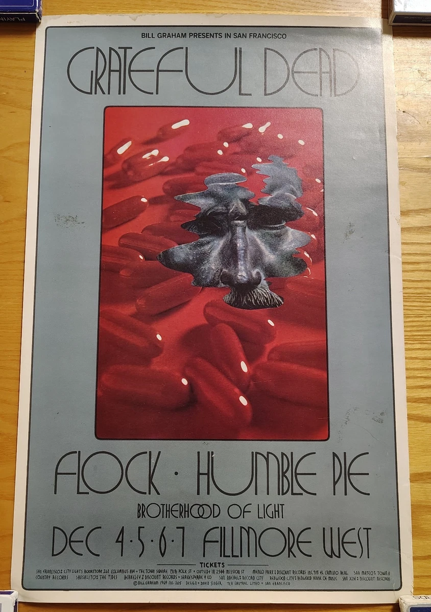 grateful dead fillmore west 1969 products for sale | eBay