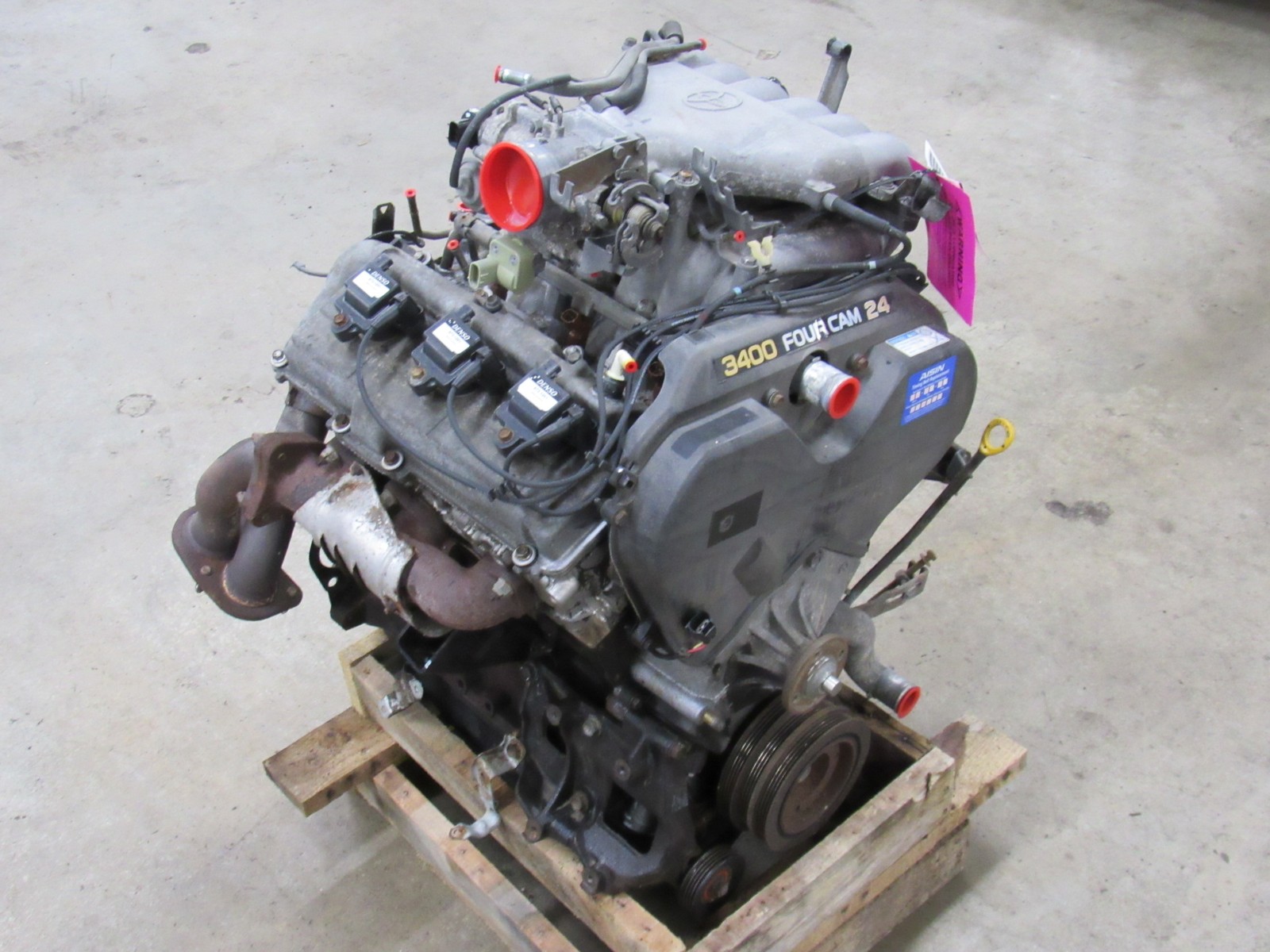 99-00 4Runner Tacoma 3.4L V6 5VZ-FE Engine Motor Assembly Fed Emissions 252k 006