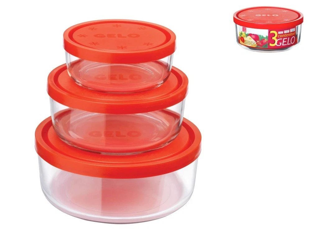 Contenitore Rettangolare Bormioli Rocco Frigoverre Evolution - 23x18 Cm, Vetro Trasparente Con Chiusura A Clip