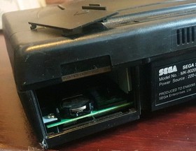 sega saturn model 2 console retro collectable with x men children of atom game