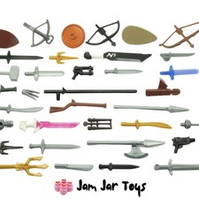 LEGO® Minifigure Weapons – NEW Parts Large Selection 200+ Types Choose Mix SAVE