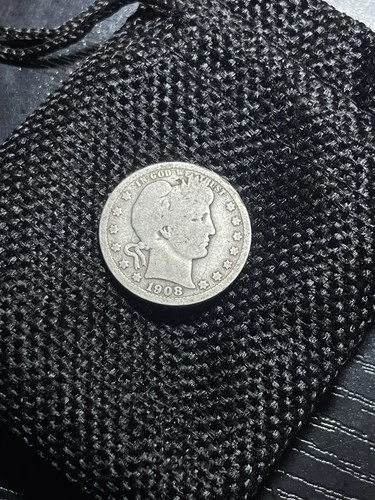 1908-S Barber Quarter