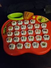 VTech Alphabet Red Apple ABC Learning Toy Preschool Letters Music  Lights Sound
