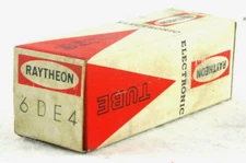 6DE4 Vacuum Tube Raytheon Tested Brand New Old Stock NOS Free Shipping