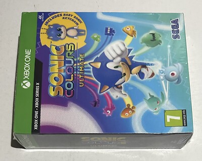 Sonic Colours Ultimate Inc Baby Sonic Schlüsselanhänger Xbox One brandneu versiegelt *LESEN*