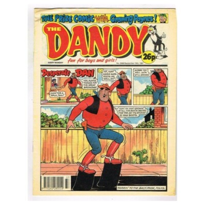 The Dandy Comic No.2599 September 14 1991 mbox2182 Desperate Dan