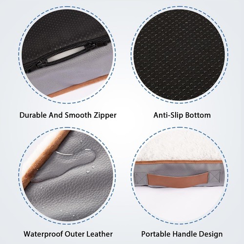 Flat Orthopedic Dog Bed-Memory Foam Dog Bed for Extra Large Dogs XL - Picture 4 of 7