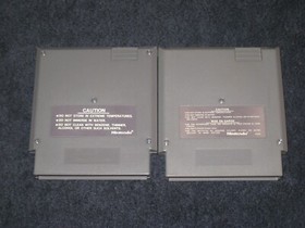 Hogan's Alley & Duck Hunt (Black Label)  for NES!Nintendo!Authentic!Clean/Tested