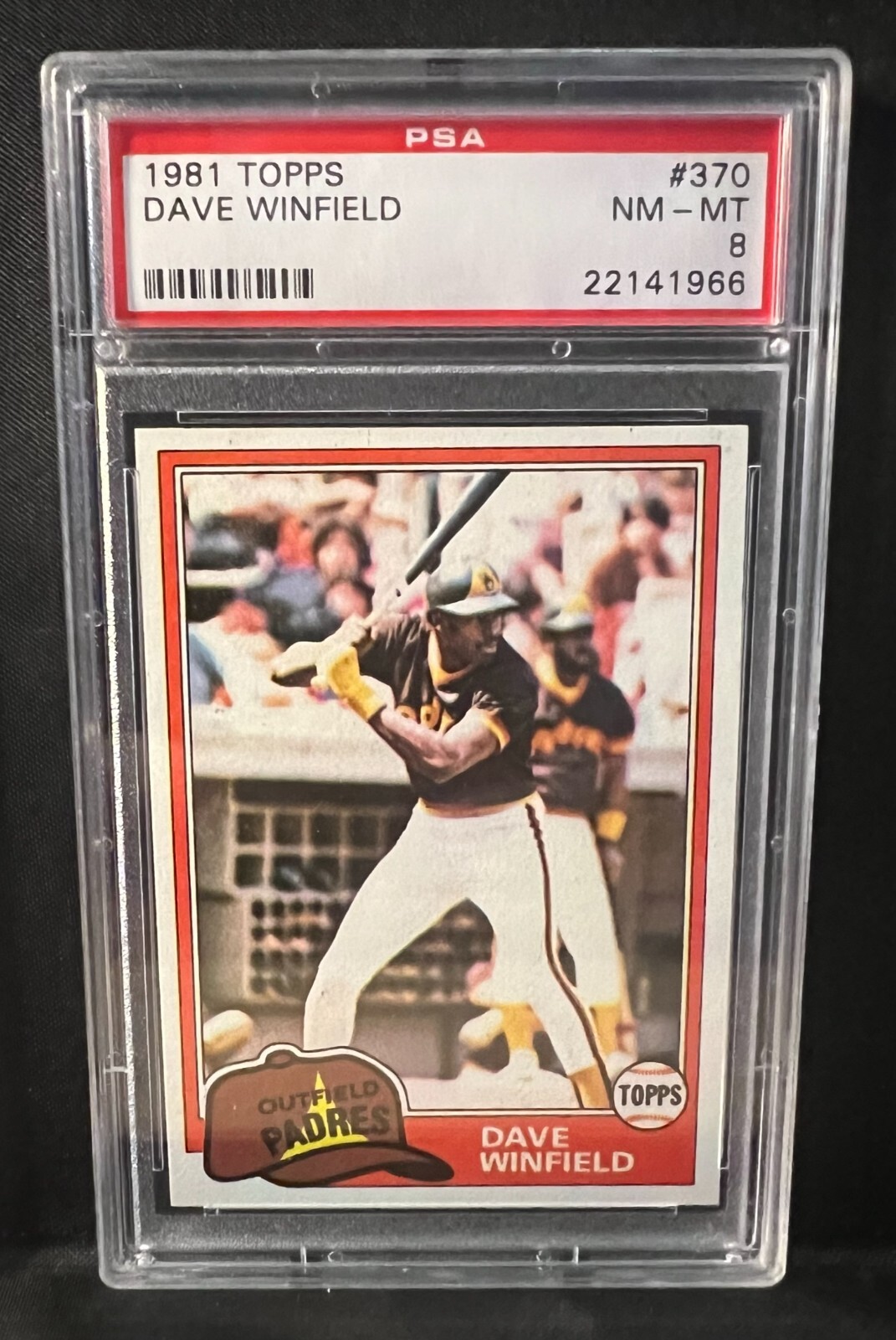 1981 Topps #370 Dave Winfield PSA 8 NM-MT HOF San Diego Padres