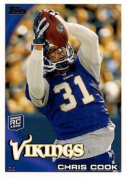 2010 Topps #278 Chris Cook VIKINGS RC