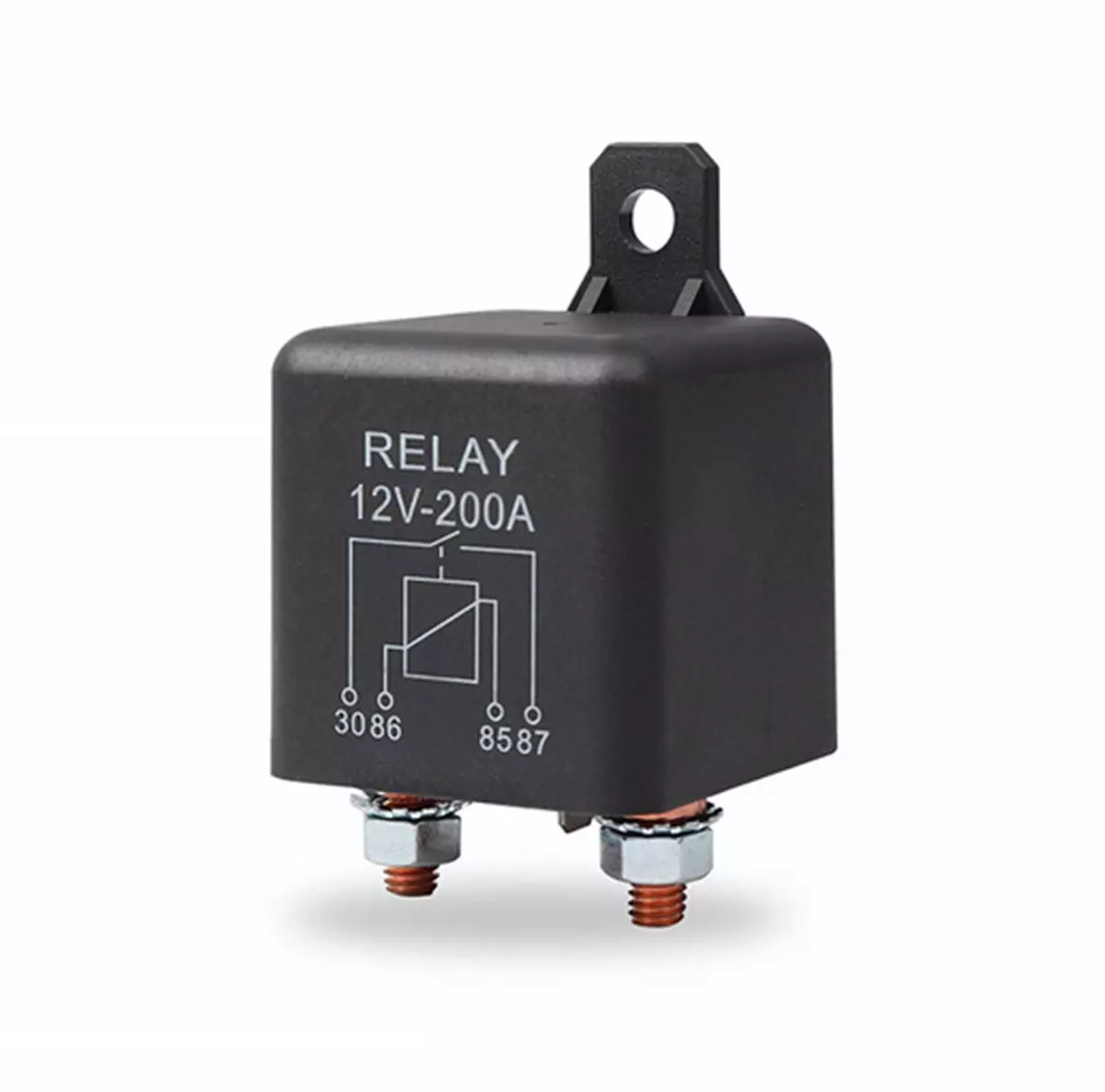 Heavy Duty Starter Relay Battery Charge Car Start 2pin Relay ON OFF Universal
