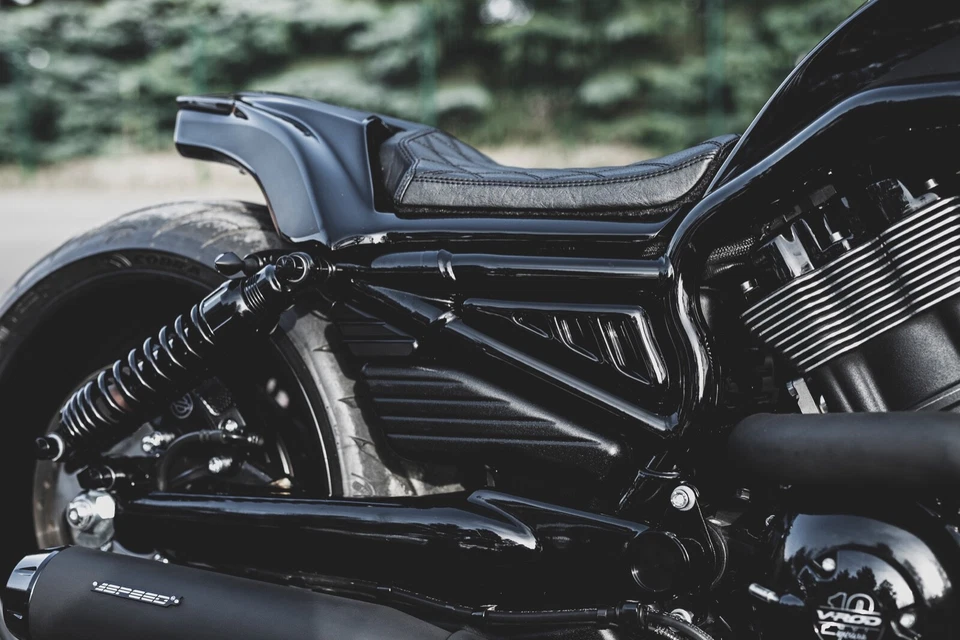 HARLEY-DAVIDSON V-ROD CUSTOM REAR FENDER 07-17 VRSCDX VRSCF VROD VRSC Foto 2 de 4