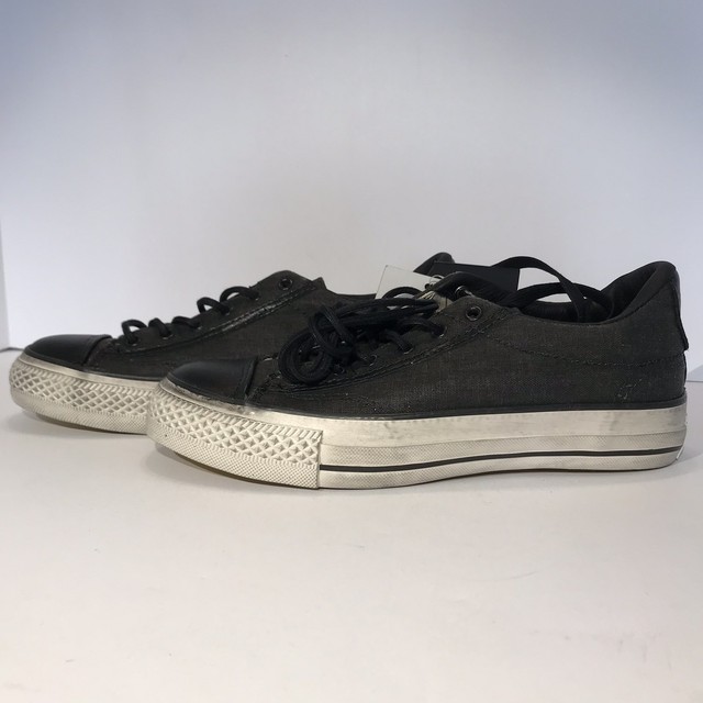 john varvatos converse slip on black