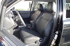 2016-2019 Toyota Tacoma Double Cab Pvc Clazzio Front Leatherette Seat Covers