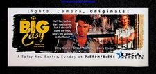 The Big Easy USA Network TV 1996 Trade Print Magazine Ad Poster ADVERT