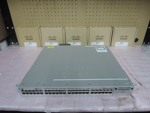 Cisco WS-C3850-48PW-S 48 port UPOE switch W built-in wireless capable.90d wty.RL - Picture 2 of 4