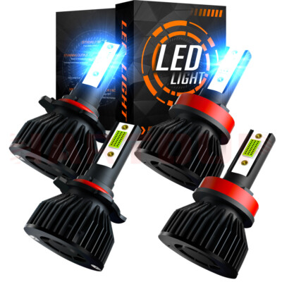For Subaru Crosstrek Wagon 4-Door 2016-2023 LED Headlight Bulbs Kit COB 9005 H11