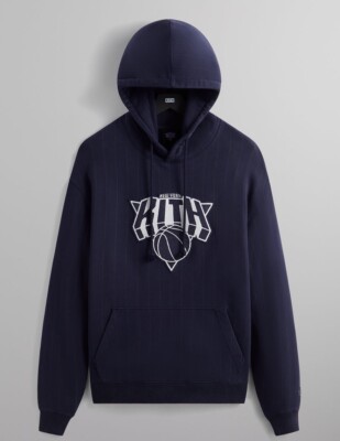 Kith for the New York Knicks NY Pinstripe Williams III Hoodie