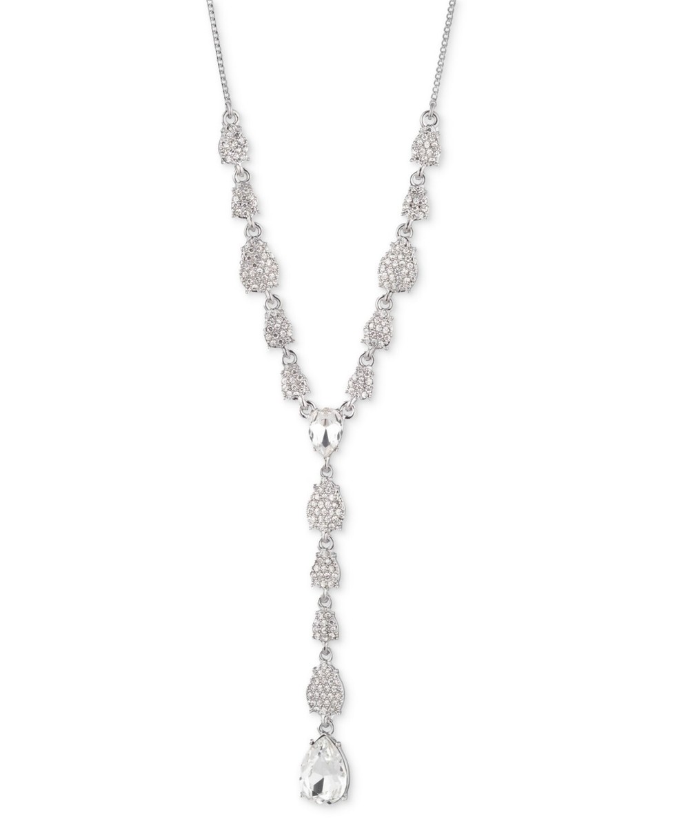 【最終値下げ】Givenchy Stone & Crystal ネックレス GIVENCHY Stone & Crystal Lariat Necklace, 16