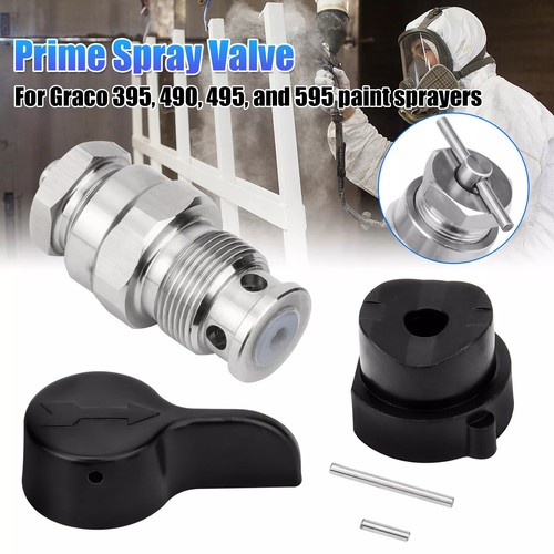 Durable Prime Spray Valve 235-014 For Graco Sprayer Ultra 390 395 490 495 595 - Picture 8 of 15
