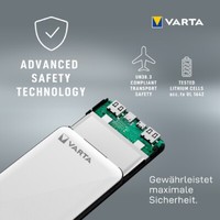 Varta Powerbank 'Energy', 10.000 Mah, Weiß