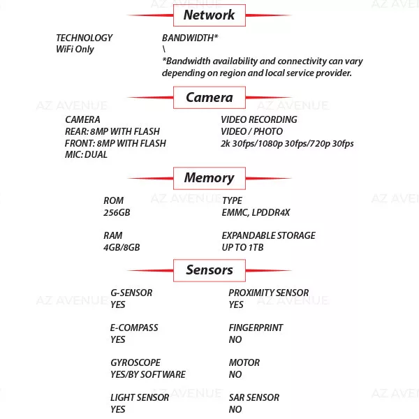 (Wi-Fi) Infinix Xpad GREY 4GB+256GB Octa Core Fast Charge Android PC Tablet - Image 4 of 4