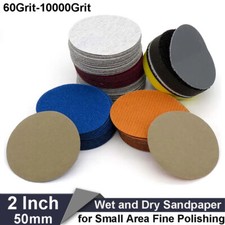60-10000Grit 2inch 50mm Round Sandpaper Pads ...