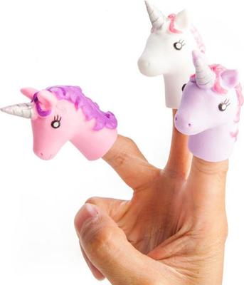 Unicorn Finger Puppet Figurine Toy Stocking Filler UK