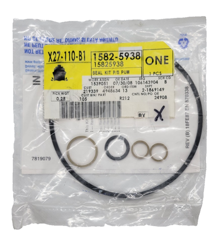 Genuine GM 15825938 Steering Pump O Ring Seal Kit Chevrolet GMC - Picture 2 of 9